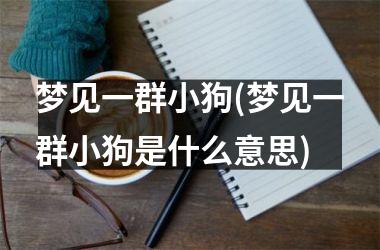 <h3>梦见一群小狗(梦见一群小狗是什么意思)