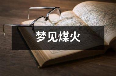 <h3>梦见煤火