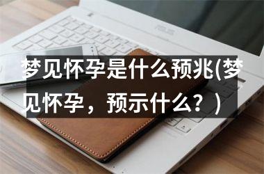 <h3>梦见怀孕是什么预兆(梦见怀孕，预示什么？)