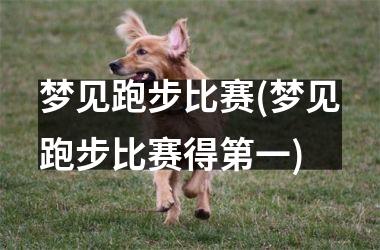 <h3>梦见跑步比赛(梦见跑步比赛得第一)