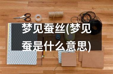 <h3>梦见蚕丝(梦见蚕是什么意思)