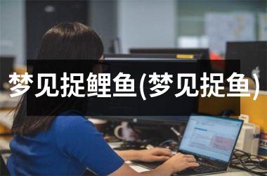<h3>梦见捉鲤鱼(梦见捉鱼)