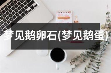 <h3>梦见鹅卵石(梦见鹅蛋)