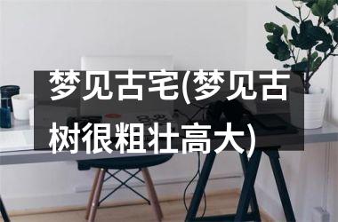 <h3>梦见古宅(梦见古树很粗壮高大)