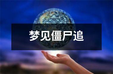<h3>梦见僵尸追