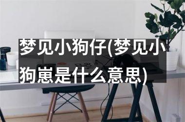 <h3>梦见小狗仔(梦见小狗崽是什么意思)