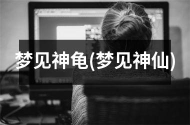<h3>梦见神龟(梦见神仙)