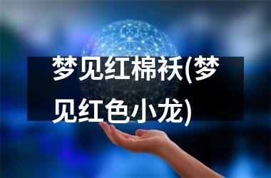 <h3>梦见红棉袄(梦见红色小龙)