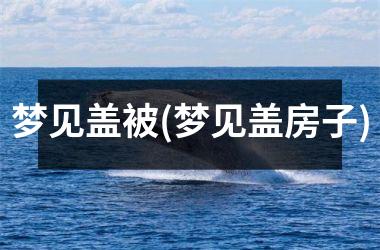 梦见盖被(梦见盖房子)