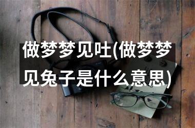 <h3>做梦梦见吐(做梦梦见兔子是什么意思)