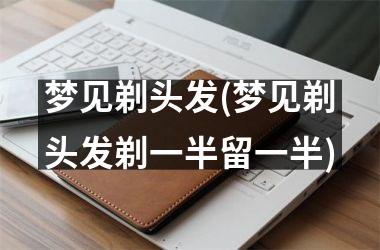 <h3>梦见剃头发(梦见剃头发剃一半留一半)