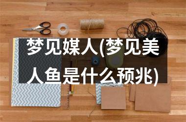 <h3>梦见媒人(梦见美人鱼是什么预兆)