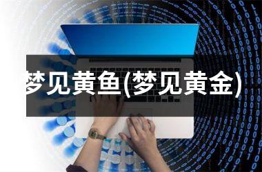 梦见黄鱼(梦见黄金)