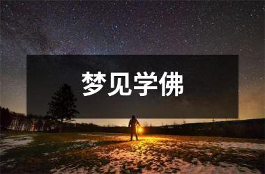 <h3>梦见学佛