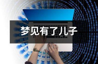 <h3>梦见有了儿子
