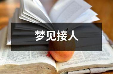<h3>梦见接人