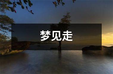 <h3>梦见走
