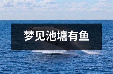<h3>梦见池塘有鱼