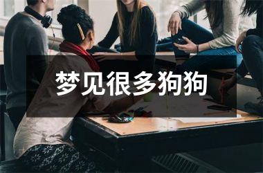 梦见很多狗狗