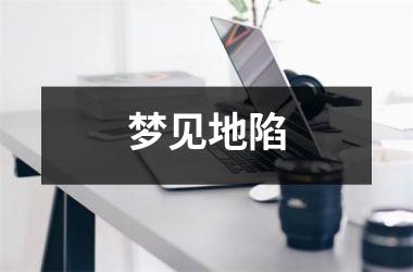<h3>梦见地陷