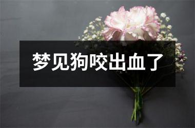 梦见狗咬出血了