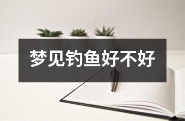 <h3>梦见钓鱼好不好