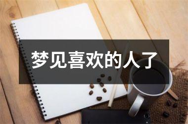 <h3>梦见喜欢的人了