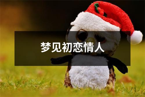 <h3>梦见初恋情人