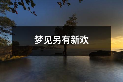 梦见另有新欢