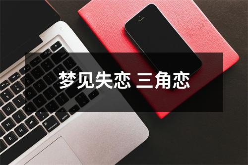 <h3>梦见失恋三角恋