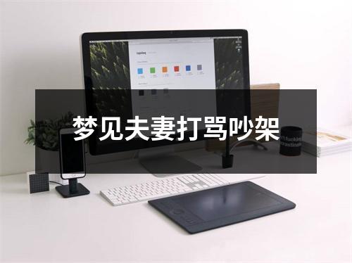<h3>梦见夫妻打骂吵架