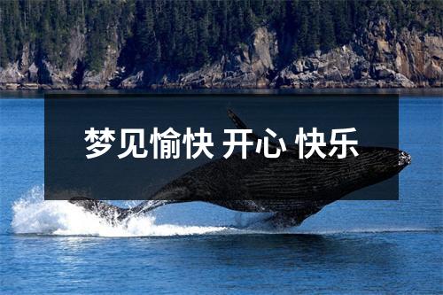 梦见愉快开心快乐