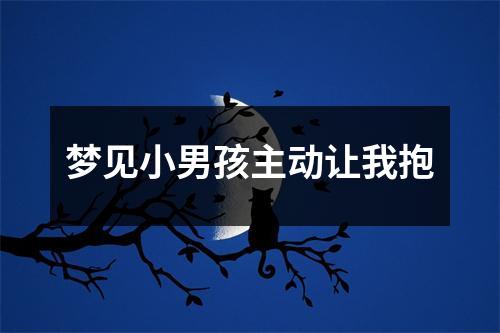 梦见小男孩主动让我抱