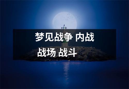 梦见战争内战战场战斗