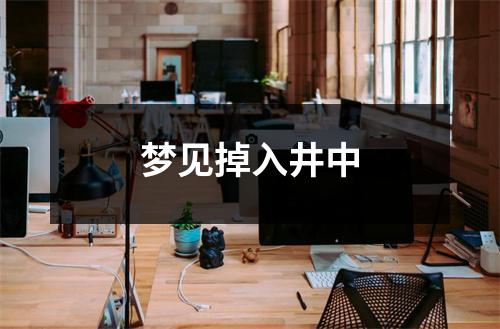 <h3>梦见掉入井中