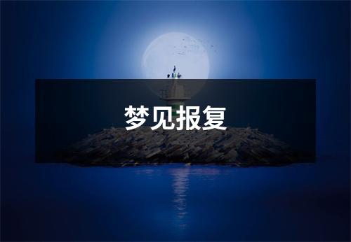 <h3>梦见报复