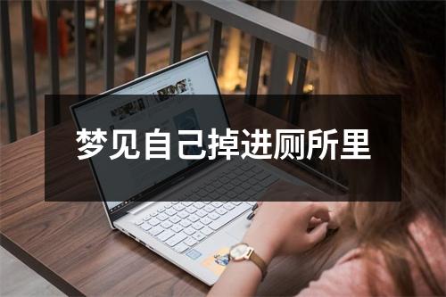 <h3>梦见自己掉进厕所里