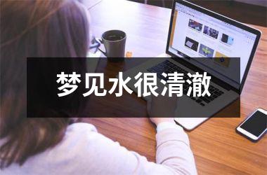 <h3>梦见水很清澈