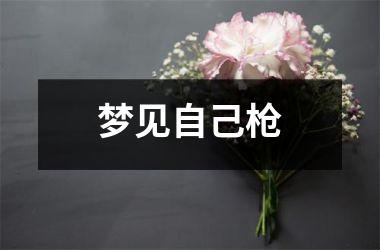 <h3>梦见自己枪