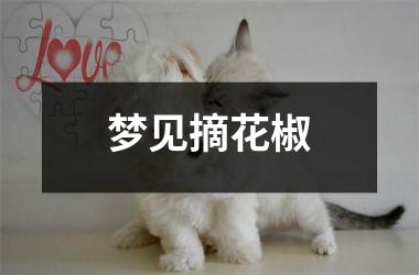 <h3>梦见摘花椒