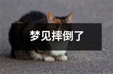 <h3>梦见摔倒了
