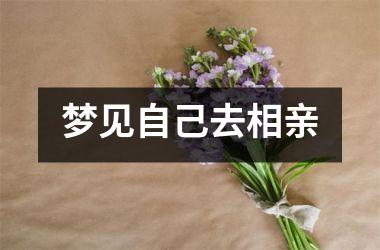 梦见自己去相亲