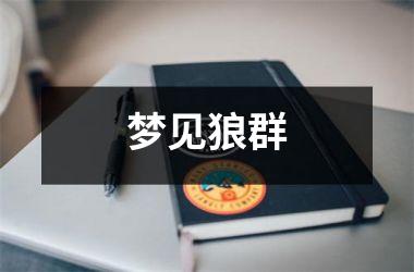 梦见狼群