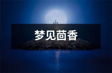 <h3>梦见茴香
