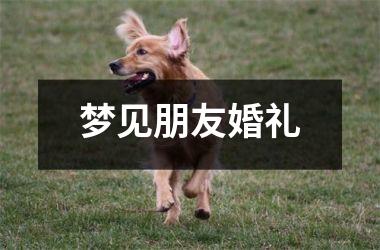 <h3>梦见朋友婚礼