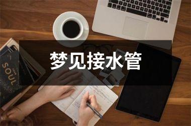 <h3>梦见接水管