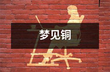 <h3>梦见铜
