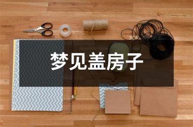 <h3>梦见盖房子