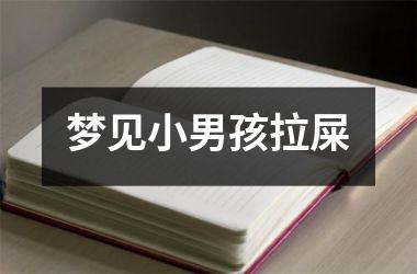 <h3>梦见小男孩拉屎