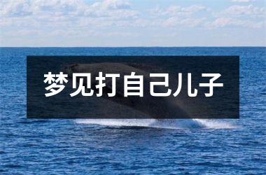 <h3>梦见打自己儿子